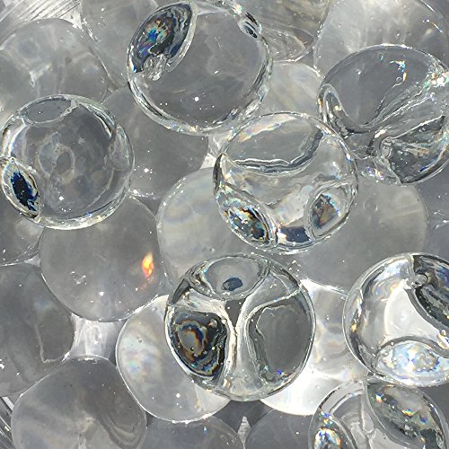 RIESEN AQUALINOS/ Gelkugeln (ca 4 - 7 cm) 50 Gramm. Für ca 3 Liter Deko. In NATUR -99