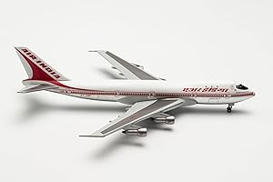 Herpa Miniaturmodelle - Air India Boeing 747-200-50 Years of 747 Introduzione-VTEBE Emperor Shahjehan, 535892