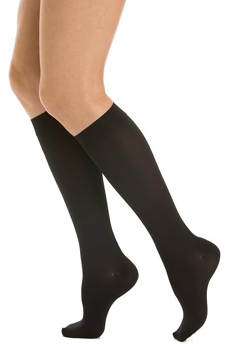 Calze Autoreggenti Medicali Relaxsan Cotone - Classe 1, Punta Aperta, Compressione 15-21 MmHg - Foto 2