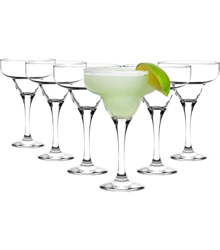 Margarita Gift Set Margarita Glass Yucatan Style Set Of 2-13.5oz Uniquely Shaped Ember Cup