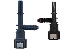 COZERI 2 Stk 7,89mm ID6 F+T Kraftstoffleitung Verbinder für Dieselheizung,Schnellverbinder, kompatibel mit Opel Vivaro Primastar Trafic (7,89mm ID6 F + 7,89mm ID6 F verlängerte)