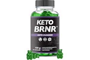 ‎BRNR BRNR KETO BRNR Gummies 2025 | Für den Stoffwechsel mit Vitamin B6 | Gummibärchen für Keto-Diät | Keto Gummies, 60 Stück