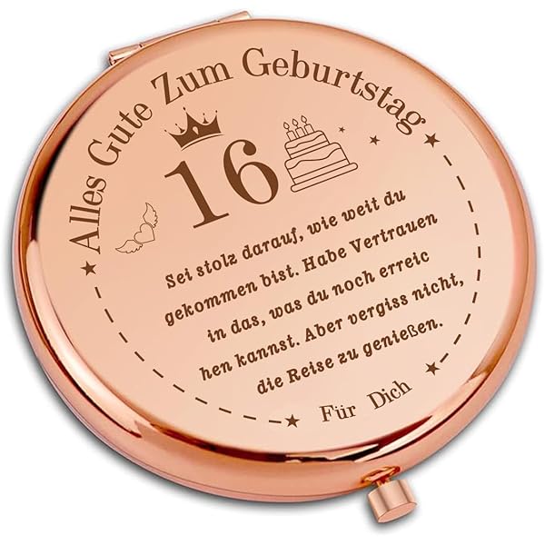 16 Jaar Oude Verjaardag Sleutelhanger Verjaardagscadeaus Voor Vrouwen Meisjes Cadeau Inspirerende Geschenken Voor Dochter Zus Kerstcadeaus