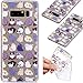Produktbild Ooboom® Samsung Galaxy Note 8 Hülle Transparent TPU Silikon Ultra Dünn Slim Durchsichtig Schutzhülle Handy Tasche Bumper Case Cover für Samsung Galaxy Note 8 - Katze