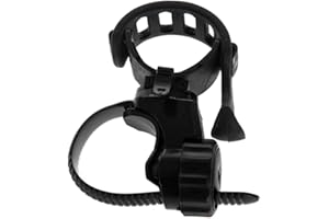 SquarezhenBo Light Bracket for Bicycle360rotation Torch Holder for Bicycle,Bicycle Light Bracket,Handlebar Light Bracket Bicycle Bracket, Suitable for Headlights Bicycle Accessories Cycling