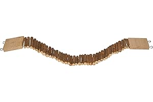 Kerbl Pet Pont pour Petit Rongeur Nature Bois, 57X7cm