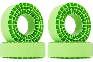 INJORA 4PCS Silikonkautschuk-Einsatzschaum für 132-134mm (5,25" OD) 2,2" Reifen