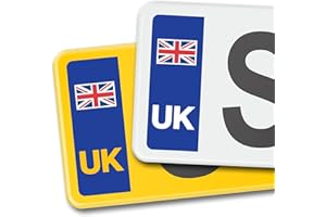 SIGNS247 Car Vinyl Stickers - Durable UK Union Jack Flag and United Kingdom EU Design - Ideal UK Stickers for Europe Travel - Weather Resistant, Easy-to-Apply Decals