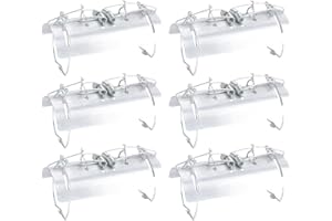 Gobesty Trappole a tunnel per talpe, confezione da 6 pezzi, trappole per talpe e arvicole resistenti, efficaci e rapidi, riutilizzabili, per la protezione del giardino