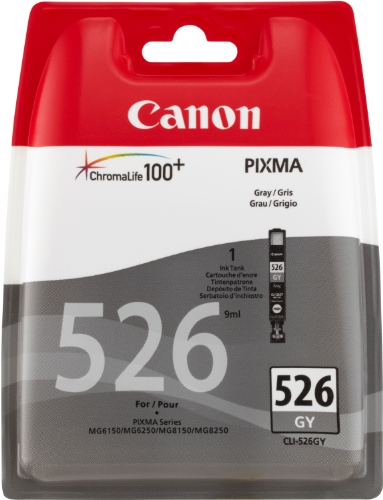 Canon CLI-526 GY Tintenpatrone 9ml, grau