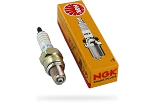 GREENSTAR NGK - Bougie D'Allumage NGK CR7HSA - Durable & Fiable - Pièce De Rechange Haute Qualité - Equivalent CHAMPION RZ10YC, Noir
