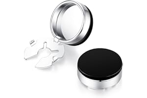 Honey Bear Cubre cubiertas de botones concha de mar blanco redonda Pearl/Onyx Negro Gemelos,para la camisa ordinaria de los hombres