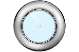 LyLmLe Luce Piscina LED Riempito di Resina, 35W Faretti LED Illuminazione ultrapiatta Acciaio inossidabile 316L, 3500lm, 140°angolo, IP68 Impermeabile, Montaggio Superficiale, 12V AC/DC, 6000K