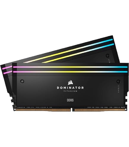 CORSAIR VENGEANCE RGB DDR5 RAM 96GB (2x48GB) 6800MHz CL34-42