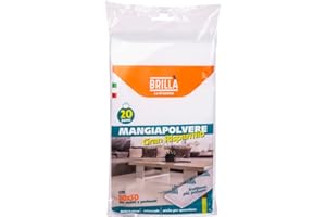 la Briantina Pan00862A Panno Mangiapolvere Granrisparmio, 30 x 50 cm, Profumati alla Lavanda, 20 Pezzi, Trasparente