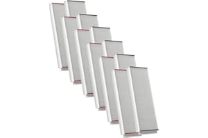 Tops Filtre Zehnder Comfoair q350 G4+F7 | 12x Filtre vmc double flux pour Zehnder Comfoair Q350/450/600 |Remplace Original Zehnder Filtre 400502013