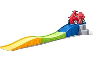 Step2 Up & Down Roller Coaster Montagne Russe Giocattolo Edizione Anniversario | Montagne Russe per Bambini | 3 Metri di Montagne Russe