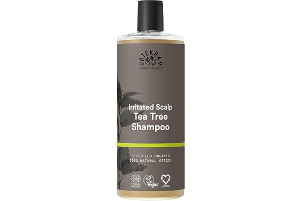 Urtekram Shampooing à l'Arbre à Thé Cuir Chevelu Irrité, Biologique