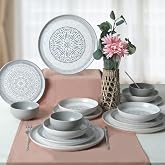 Keramika Stone Nordic Yemek Takımı 24 Par&ccedil;a 6 Kişilik 21426-27