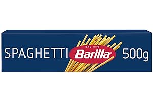 Barilla Spaghetti – Authentic Italian Pasta Made with Durum Wheat – Classic Long Shape Pasta - For Spaghetti Bolognese - Single Pack of 1 x 500g