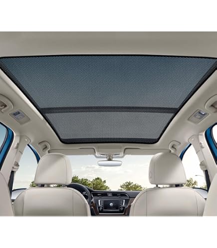 Store Coulissant Pour Toit Ouvrant - Beige - Compatible Audi Q5, VW Tiguan Et Autres Modèles VAG