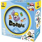 Asmodee| Dobble Kids | Juego de Cartas Infantil de Acción y Reflejos | A Partir de 3 Años | De 2 a 8 Jugadores | 15 Minutos p