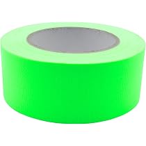 Ruban Autocollant Phosphorescent Vert - Brille Dans Le Noir - Imperméable, Amovible - Pour Sécurité Ou Décoration - 2