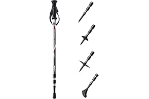 One Trekrite Active Anti Shock Power Walking Pole/Hiking Stick