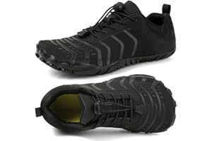 ZIITOP Zapatillas Minimalistas Barefoot Hombre Mujer Zapatos Descalzos Zero Drop Barefoot Zapatillas de Trail Running Ligeras Cómodas Zapatos de Agua Gym Playa Deportes Senderismo Transpirable Yoga 36-46EU