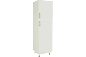 HOGAR24 ES - Mueble Columna de Cocina 2 Puertas Color Blanco, Medidas: 215 x 60 x 58 cm