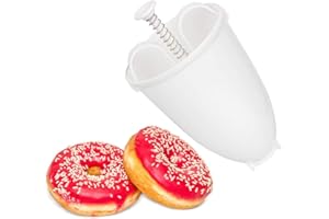 INCEPTION PRO INFINITE Dosatore per Ciambelle - manuale - Creatore di Ciambelle - Pancake - torte - graffe - Dispensatore - impasto - pastella - Donuts - Buco - macchina - cimabelline - colore random