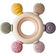 Teething Toys for Babies, Baby Teethers Toy Teething Ring Silicone, Grasping Teething Toy, BPA Free Teething Nursing Accessories for 3+ Months Boy, Girl Toddlers