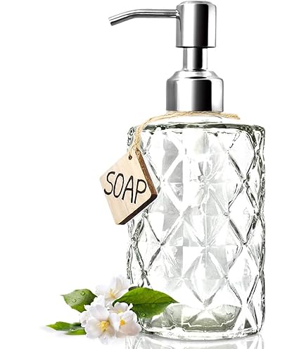 Zeepdispenser Badi antiek roze keramiek | 25197100