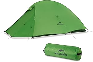 Naturehike Cloud Up Pro Tente 2 Personnes Tente de Camping Légère, Facile à Monter Tente Dôme Coupe-Vent & Imperméable pour Voyage en Extérieur Trekking