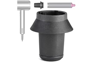QOCO Adapter Connector for Dyson Converting to Airwrap Curling Iron Styler Hair Dryer Accessories Hairdressing Styling Attachment Compatible with Dyson Supersonic Hair Dryer HD01 HD02 HD03 HD04 HD07 HD08