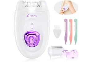BUBBACARE Epilator for Women, Facial Hair Remover for Women Face, Rechargeable Lady Face Epilator Facial Razor, Electric Hair Removal Epilator Bikini Trimmer for Arm Leg Underarm Facial