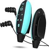 SEWOBYE Lettore MP3 Subacqueo Impermeabile IPX8, HIFI MP3 Subacqueo Nuoto  per Nuoto e Corsa, Cuffie Subacquee con Cavo Corto (3 Tipi Di Auricolari),  Funzione Shuffle (Blu) : Amazon.it: Elettronica