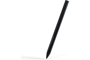 SSS·GRGB Stylus Pen for Microsoft Surface Pro 12/11/10/9/8/7/6/5/4/X Surface Go 4/3/2/1 Surface Book/Laptop/Studio/Duo, 4096 Pressure Sensitivity, Palm Rejection Function, Eraser & Right-Click Shortcuts, Black