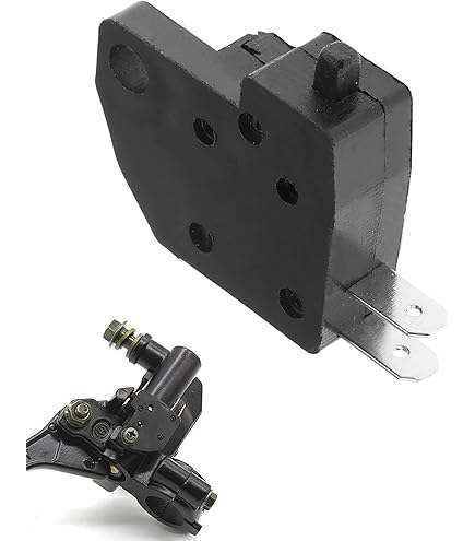 Bremslichtschalter Für Yamaha DT RD 50 - 65mm Schwarz M12 Gewinde