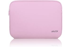 Arvok 11 11,6 12 neoprenowy pokrowiec na laptopa do Chromebooka Ultrabook Netbook Tablet (różowy)