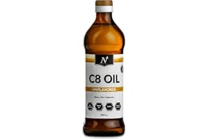 Nyttoteket | C8 Oil 500 ml | 100% kaprylsyra | Snabb energi