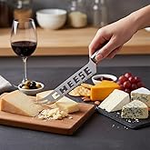 Deconox Stainless Steel Silicone Handle Cheese Knife | Silicone Handle Cheese Knife &ndash; Stylish and Functional Presentation Tool