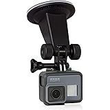 Wicked Chili Auto Halterung kompatibel mit GoPro Hero8, GoPro Max, Hero7, Hero2018, Hero6, Hero5, Hero4, Hero3, Apeman…