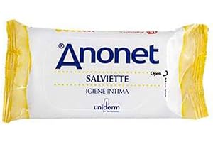 Anonet Salviette per l'Igiene Intima - 1 confezione da 15 salviette
