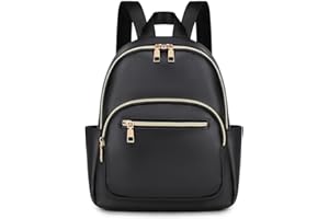 JIANLINST Backpack n Small PU Leather City Backpack Mini Backpack Bag Waterproof Daypack Women Small Bag Daypack