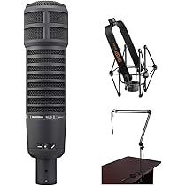 Electro-Voice RE20 Broadcast Announcer Microphone (Black