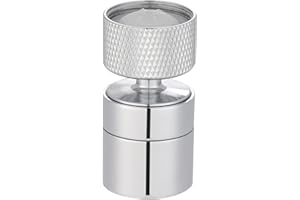 Hibbent Robinet de Cuisine 360 Pivotant Economie D'eau Tête d Filtre de Buse Bain Aérateur Barboteur - D'économie d'eau robinet robinet bec aérateur buse 22 mm filetage femelle - FM22