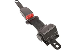 HYUDUO Cintura di Sicurezza del Carrello Elevatore Regolabile con Eccellente tenacità, Sostituzione del Sedile del Trattore Retrattile, Progettata per L'ingegneria e il Giardinaggio,