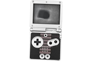CENPEK Custodia da Gioco GBA SP, Custodia SP in Edizione Limitata, Custodia Sostitutiva GBA SP per GBA SP IPS e LCD Standard, Guscio Protettivo Stile Classico NES