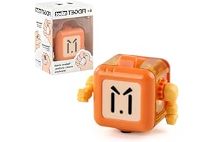 Yeefunjoy Juguete Antiestrés Stress Cube, Juguetes Robot Transformer con 4 módulos Relajantes Juguetes, Fidget Cubo Toy Retro Controller Regalo para ADHS Niños y Adultos Anti-ansiedad Anti-Stress